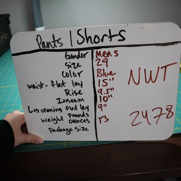 J. Crew Chino Short Men 29 Blue Resort Wear Vacation Classic Preppy Academia NWT - Picture 9 of 13